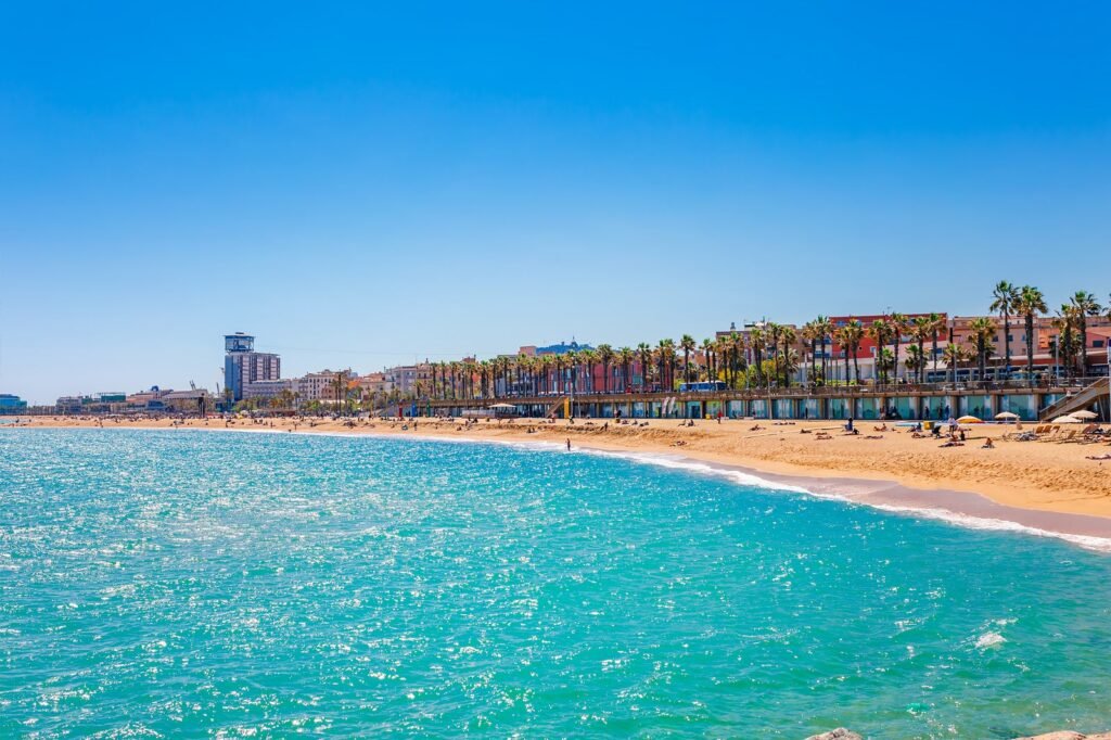 Barceloneta Beach family friendly.