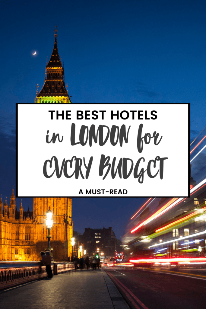 best hotels london